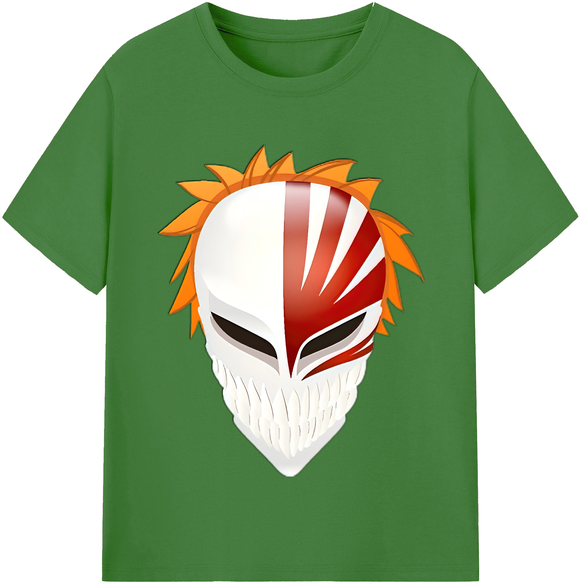 （画像用） ブリーチ 黒崎一護（くろさき いちご）BLEACH Kurosaki Ichigo レディースカジュアルプリントTシャツ（綿100％）